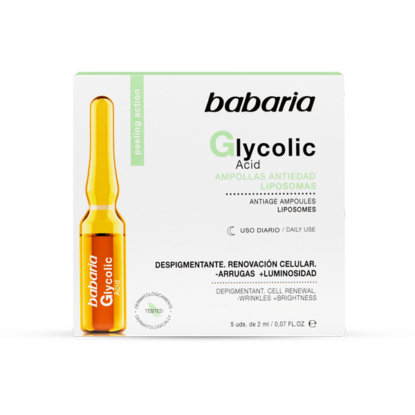 BABARIA GLYCOLIC ACID AMPOULES 5*2ML
